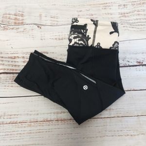 Lululemon Run For Your Life Crop Floral Print